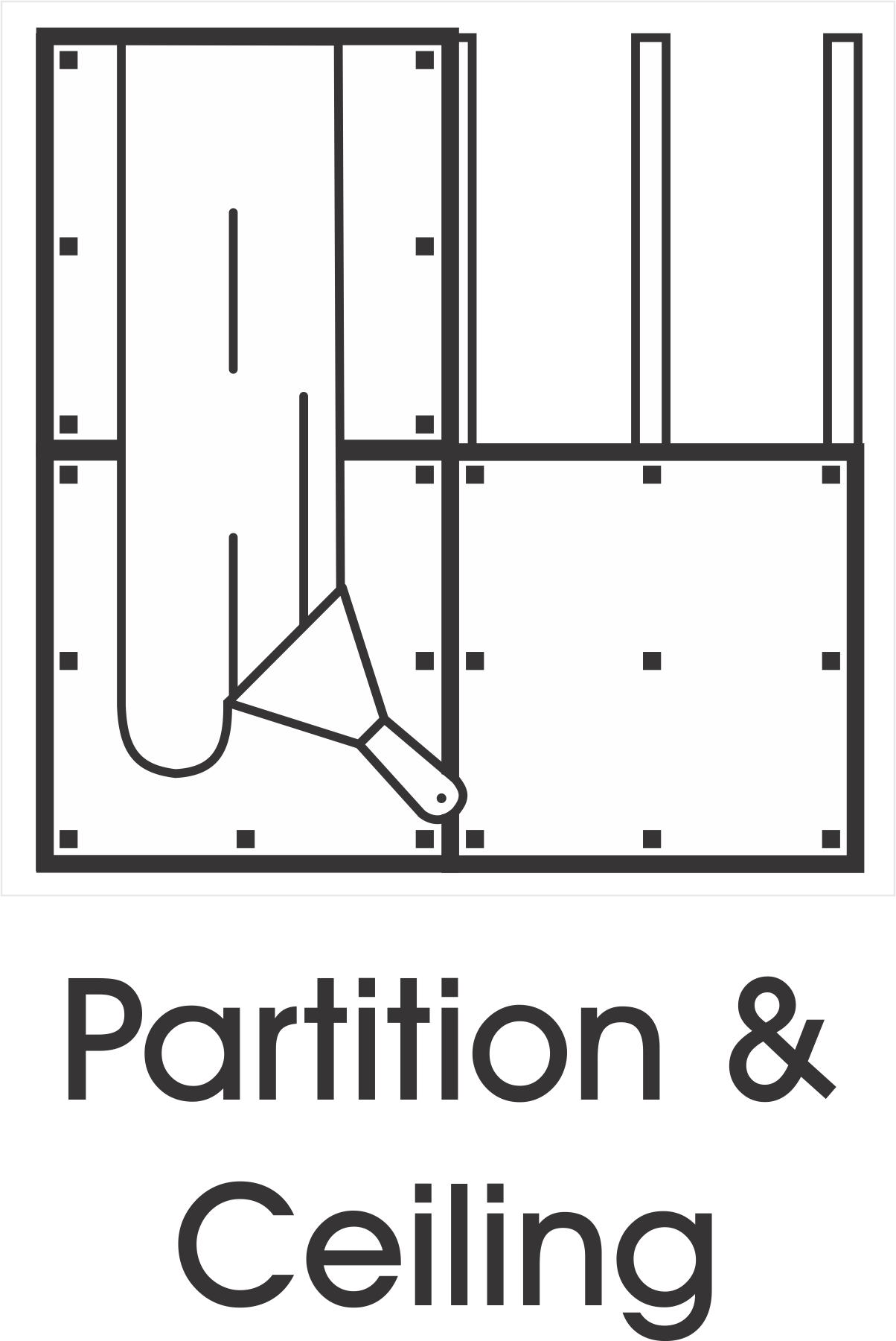 partition & ceiling